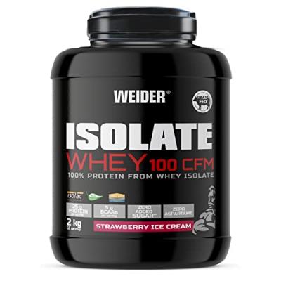 WEIDER  Isolate Whey 100 Cfm Fraise 2kg