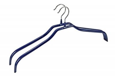 WENKO  - 10321211100 - cintre slim 41 - rev&ecirc;tement plastique - bleu nuit