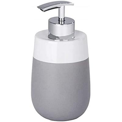 WENKO Distributeur de savon Malta gris-blanc