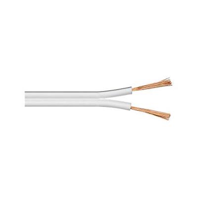 GENERIQUE Wentronic 10m 2x 1.5mm C&acirc;ble pour enceinte - Blanc