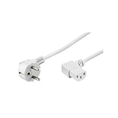 GOOBAY  C&acirc;ble d'alimentation pour processeur coud&eacute; CEE7/C13 2 m Blanc