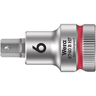 WERA  8740 B HF 05003035001 6 pans ext&eacute;rieurs Douille 6 mm 3/8 (10 mm)