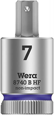 WERA  8740 B HF 05003037001 6 pans ext&eacute;rieurs Douille 7 mm 3/8 (10 mm)