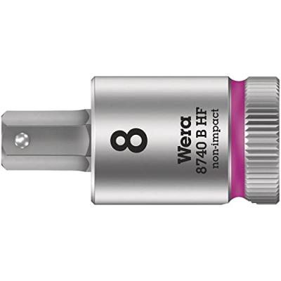 WERA  8740 B HF 05003039001 6 pans ext&eacute;rieurs Douille 8 mm 3/8 (10 mm)
