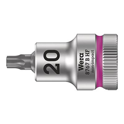WERA  05003061001 8767 B Torx HF Zyklop embout &agrave; Douille, Rose
