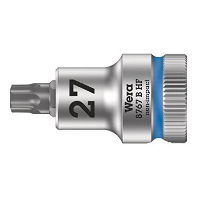 WERA  05003064001 8767 B Torx HF Zyklop embout &agrave; Douille, Bleu P&eacute;trole