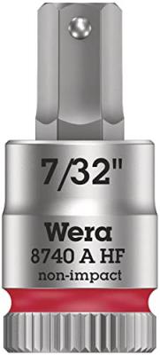 WERA  8740 A 05003387001 6 pans int&eacute;rieurs Douille 7/32 1/4 (6.3 mm)