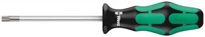 WERA  05028048001 367 Tournevis TORX HF avec fonction de retenue, TX 8 x 60 mm, Noir/vert