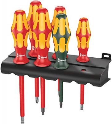 WERA  05006145001 Jeu de tournevis 1601 VDE 6 pi&egrave;ces (Import Allemagne)