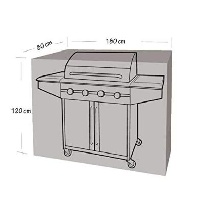 WERKA PRO Housse de protection pour barbecue et plancha  180x80x120cm  Werkapro