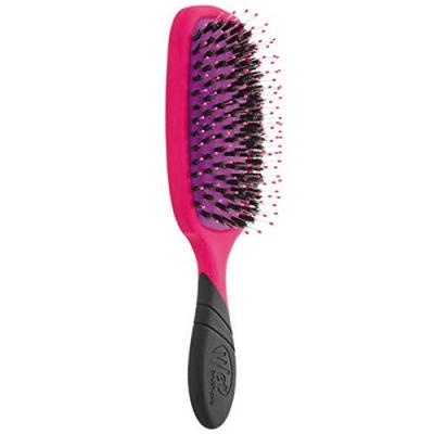 WET BRUSH Brosse poils de sanglier Shine Enhancer - Pink - The Wetbrush