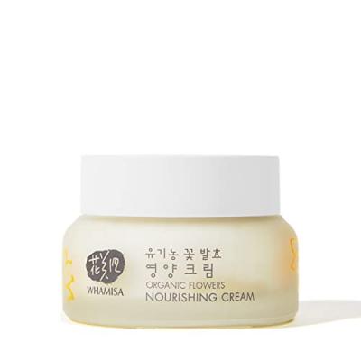 WHAMISA  - Organic Flowers Nourishing Cream Cr&eacute;me visage 51 ml