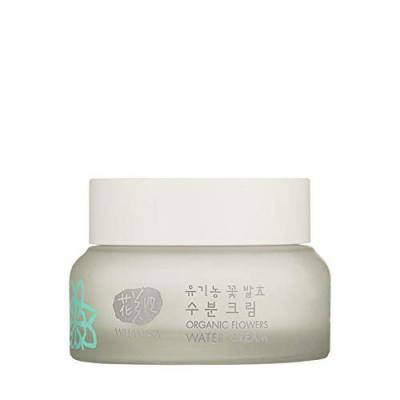 WHAMISA  Organic Flowers Water Cream From Natural Fermented K-Beauty