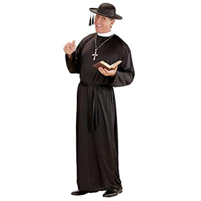 WIDMANN  - Costume Pr&ecirc;tre, Robe, Eccl&eacute;siastique, Cur&eacute;, Costumes de Carnaval, Carnaval