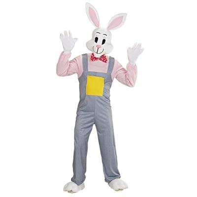 RUE DE LA FETE D&eacute;guisement Lapin en Salopette Adulte 