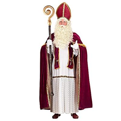 WIDMANN Costume Saint Nicolas Archeveque Taille Unique L/xl - Rouge - Taille Unique (L/XL) 