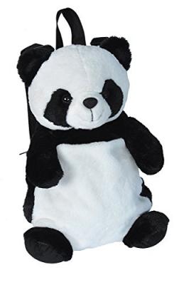 WILD REPUBLIC  sac &agrave; dos panda junior 2,7 litres en peluche noir/blanc