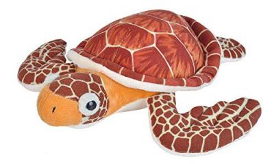 WILD REPUBLIC  Peluche Tortue caouanne Cuddlekins Mini, Jouets, 20cm