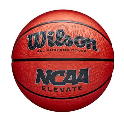 WILSON  Ballon de Basket-Ball NCAA ELEVATE, Basket-Ball Int&eacute;rieur et Ext&eacute;rieur