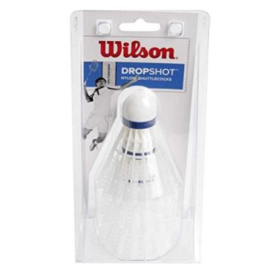 WILSON  Dropshot 77 Badminton Shuttlecocks Blanc 3 Units