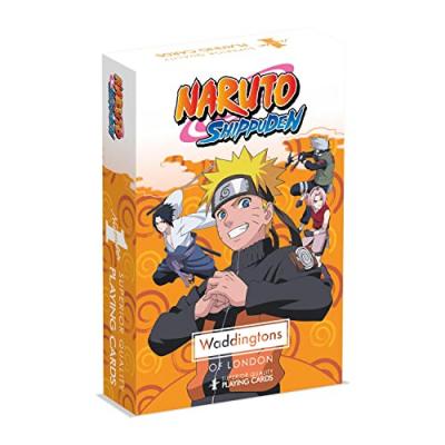 WINNING MOVES Jeu de 54 Cartes Naruto Shippuden