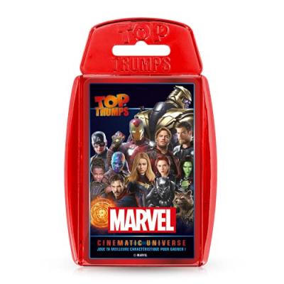 TOP TRUMPS Jeu de cartes  marvel cinematic universe
