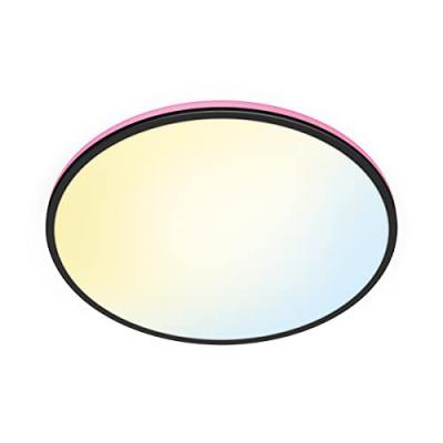 WIZ  - 8719514554290 Rune Ceiling 21W b 27-65K tw rgb Plafonnier led 21 w noir X932112