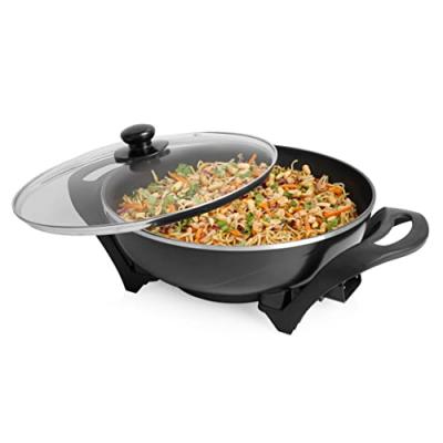 TRISTAR  PZ-9130 - wok &eacute;lectrique - diam&egrave;tre de 33 cm - volume de 4,5L