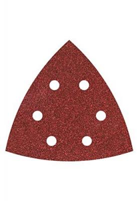 WOLFCRAFT  1 Lot 20 Patins triangle agrippant perfor&eacute;s largeur 105
