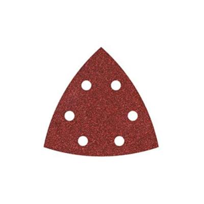 WOLFCRAFT  1851000 Grain 60 Sandpaper Sheets 95 Mm 5 Units Rouge