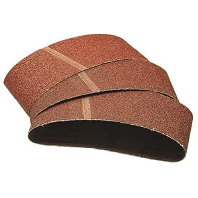 WOLFCRAFT  1862000 Bandes abrasives Grain 80 100 x 610 mm Lot de 3
