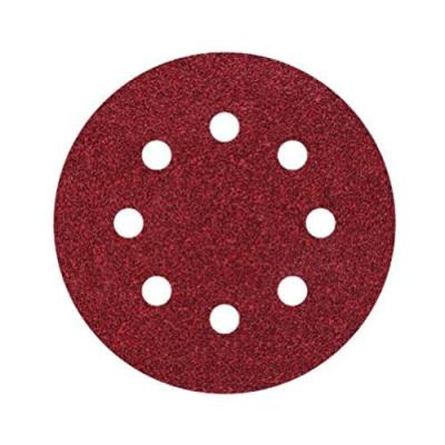 WOLFCRAFT  2270100 Disques agrippants perfor&eacute;s Diam&egrave;tre 115 mm corindon Grain 60 Lot de 25