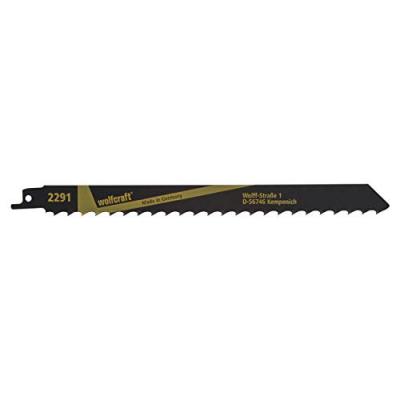 WOLFCRAFT  - Lames pour scie sabre cv, coupes d'arbres, coupe tr&egrave;s grossi&egrave;re-2291000
