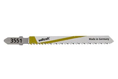 WOLFCRAFT  lame de scie sauteuse t avec queue, lot de 5, 2653000