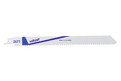 WOLFCRAFT  lot de 2 lames scie &eacute;goine bim r&eacute;nover - 21 cm
