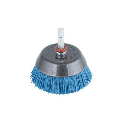 WOLFCRAFT  1 Brosse circulaire nylon - &Oslash; 65 mm - Bleu