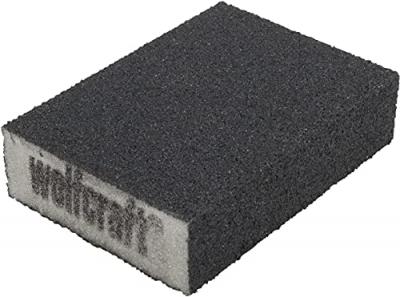WOLFCRAFT  Bloc mousse abrasif 97 x 25 x 67 mm - 2894000
