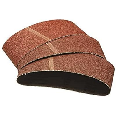 WOLFCRAFT  6 bandes abrasives - grain 60 - 75x533 mm