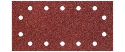 WOLFCRAFT  - 5 Patins auto-agrippants perfor&eacute;s - Grain : 40 - 115x230 mm