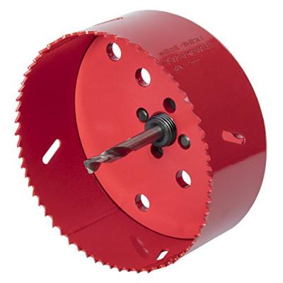 WOLFCRAFT  - Scie cloche 112 mm Bi-M&eacute;tal Rouge 5496000 Rouge