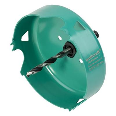 WOLFCRAFT  Tr&eacute;pan en acier carbone - Hexagonale - &Oslash; 105mm