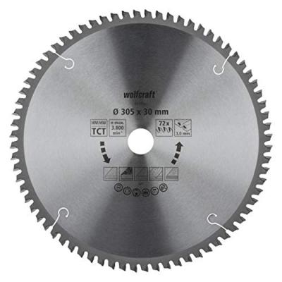WOLFCRAFT Kapp et miter lame hm, s&eacute;rie orange 305mm