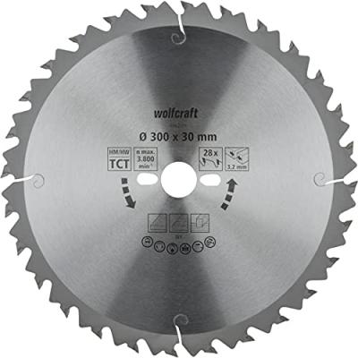WOLFCRAFT  lame scie table ct 28 dents - &oslash;300x30x3.2mm