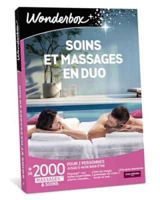 WONDERBOX Coffret cadeau -  - soins et massages bien-&ecirc;tre en duo