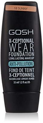 GOSH X-CEPTIONAL WEAR FOUNDATION long lasting makeup #18-sunny 35 ml