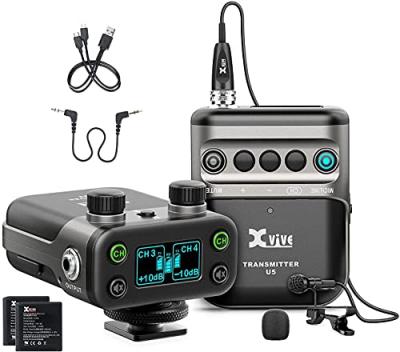 XVIVE X-Vive U5 - Syst&egrave;me HF pour vid&eacute;o et interview U5 - Noir