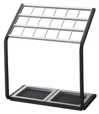  Yamazaki 6295 Porte-Parapluie, Alliage d&rsquo;Acier, Noir, Taille Unique