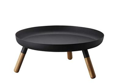 YAMAZAKI  Plain 5565 Petite Table d'appoint Noir Taille Unique