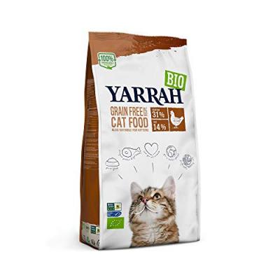YARRAH  Bio poulet bio, poisson sans c&eacute;r&eacute;ales - 2,4 kg