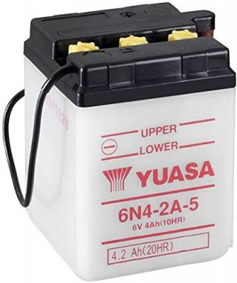 Batterie 6N4-2A-5 Conventionnelle Avec Entretien - Livr&eacute;e Sans Acide